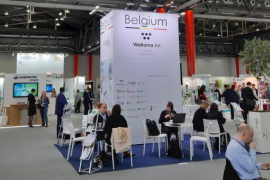 Belgischer Stand auf der BioEurope in Wien März 2019