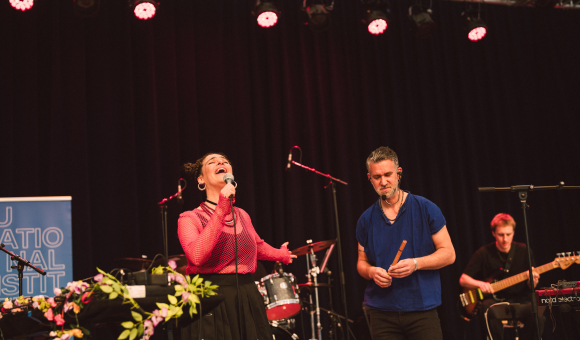 Kollaboration von Ganna (Ukraine) und Zsombor Fehér (Ungarn) (c) Jim Kroft