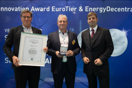Dumoulin gewinnt die Silbermedaille beim Innovation Award Eurotier 2018